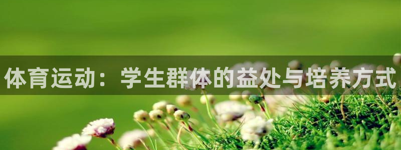 MK体育官方正版app神州：体育运动：学生群体的益处