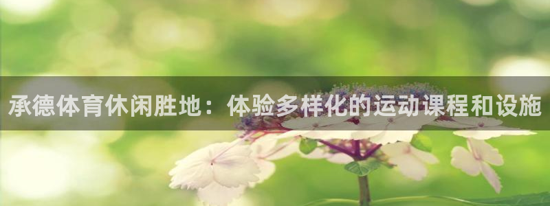 MK体育官方正版app娱乐40996：承德体育休闲胜地：体验